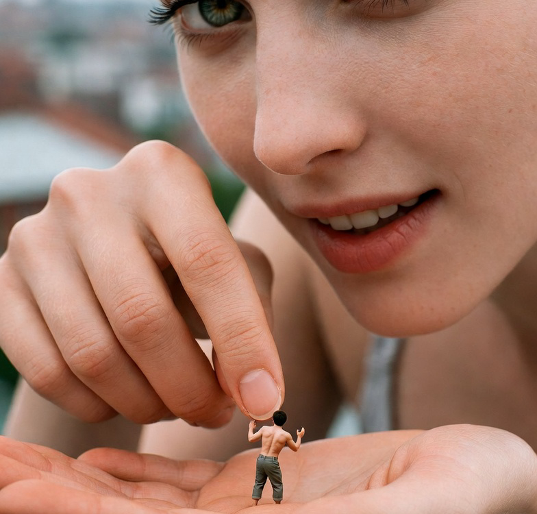 giantess going to the city