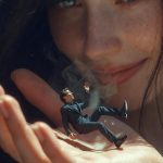 giantess finds her tiny man while destroying the city